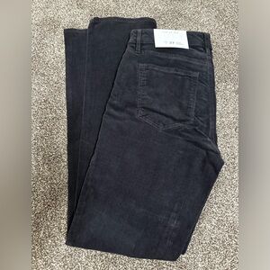 Loft dark gray corduroy jeans